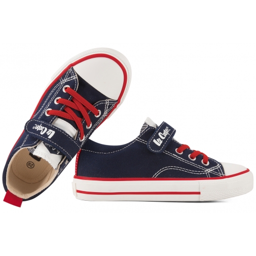LEE COOPER LCW-25-02-3274K PÓŁTRAMPKI TENISÓWKI DZIECIĘCE TEKSTYLNE TRAMPKI