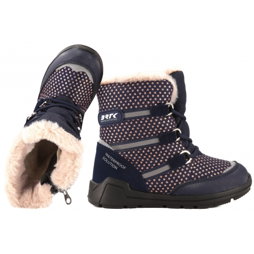 BARTEK 8500316 ŚNIEGOWCE TRZEWIKI ZIMOWE WODOODPORNE Z WEŁNĄ
