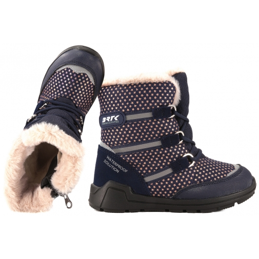 BARTEK 8500316 ŚNIEGOWCE TRZEWIKI ZIMOWE WODOODPORNE Z WEŁNĄ