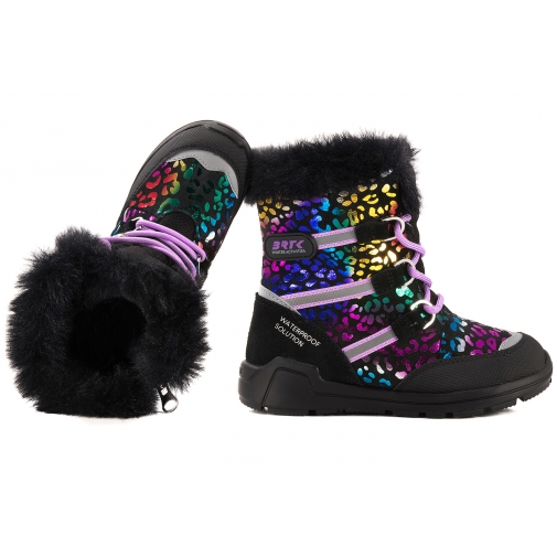 BARTEK 8500365 ŚNIEGOWCE TRZEWIKI ZIMOWE WODOODPORNE Z WEŁNĄ