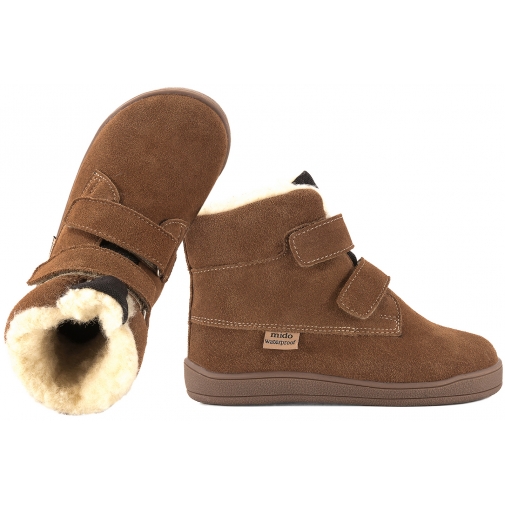 MIDO NOSTER 62-09 BAREFOOT TRZEWIKI ZIMOWE ŚNIEGOWCE WODOODPORNE Z MEMBRANĄ