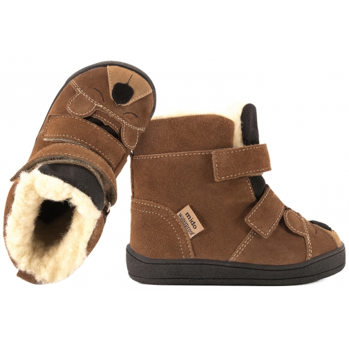 MIDO NOSTER 72-08 BAREFOOT TRZEWIKI ZIMOWE ŚNIEGOWCE WODOODPORNE Z MEMBRANĄ