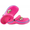 HASBY K911A KLAPKI PEŁNE SANDAŁKI DZIECIĘCE Z PIANKI EVA różowe