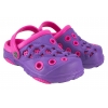 AMERICAN NH-S6132 KLAPKI SANDAŁKI DZIECIĘCE Z PIANKI EVA fioletowe