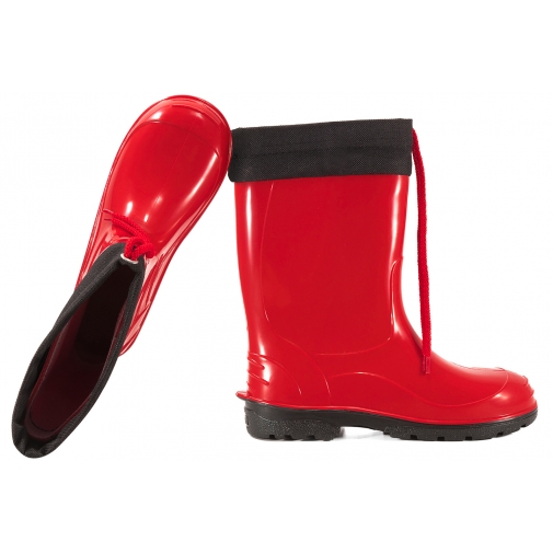 LEMIGO LAURA 969 KALOSZE GUMOWCE DZIECIĘCE czerwony/czarny