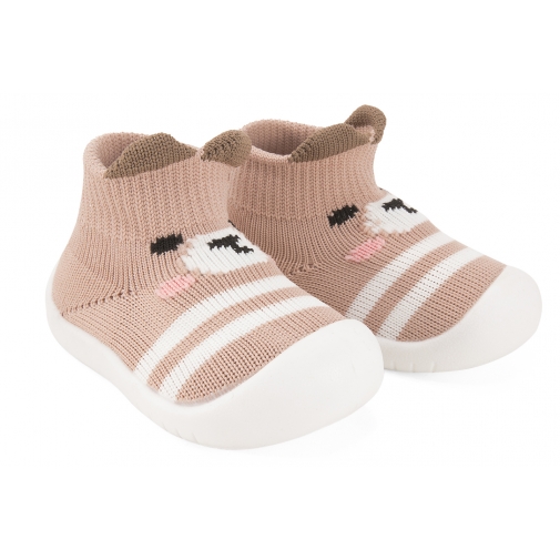 BEFADO 002P058 NIECHODKI BUCIKI NIEMOWLĘCE TEKSTYLNE KAPCIE PAPCIE