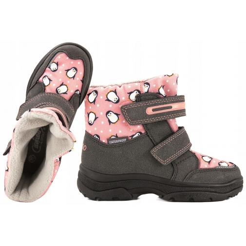 BEFADO 615P001 ŚNIEGOWCE TRZEWIKI OCIEPLANE ZIMOWE WODOODPORNE