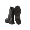 AXEL 4470 KOZAKI SKÓRZANE OCIEPLANE DAMSKIE BOTKI ZIMOWE czarne