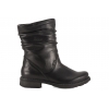 AXEL 4470 KOZAKI SKÓRZANE OCIEPLANE DAMSKIE BOTKI ZIMOWE czarne