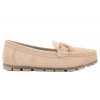 FILIPPO DP3630 PÓŁBUTY DAMSKIE MOKASYNY ZAMSZOWE SKÓRA beżowe