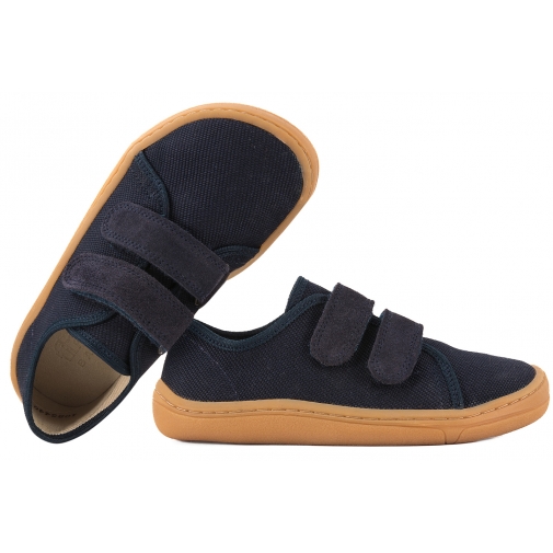 FRODDO G1700379-8 BAREFOOT PÓŁBUTY TEKSTYLNE KAPCIE TRAMPKI SKÓRA WKŁADKA