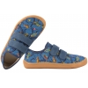 FRODDO G1700379-30 BAREFOOT PÓŁBUTY TEKSTYLNE KAPCIE TRAMPKI SKÓRA WKŁADKA