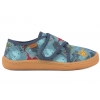 FRODDO G1700408-10 BAREFOOT PÓŁBUTY TEKSTYLNE KAPCIE PAPCIE TRAMPKI SKÓRA