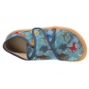 FRODDO G1700408-10 BAREFOOT PÓŁBUTY TEKSTYLNE KAPCIE PAPCIE TRAMPKI SKÓRA