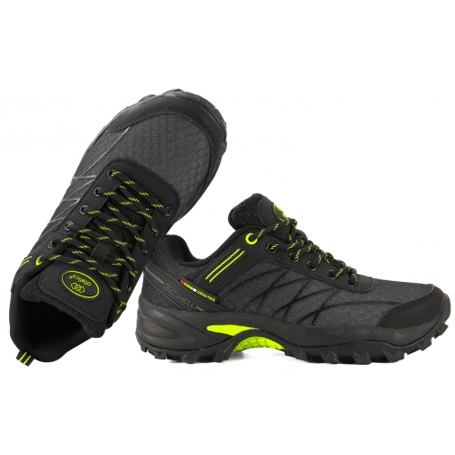 ATLETICO AW21010 BUTY SPORTOWE TREKKINGOWE SOFTSHELL MĘSKIE khaki