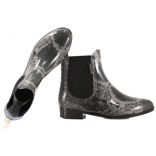 T.SOKOLSKI 23-03 FLU KAL KALOSZE DAMSKIE GUMOWCE KRÓTKIE SZTYBLETY panterka