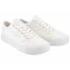 ATLETICO WY18081 PÓŁTRAMPKI DAMSKIE TENISÓWKI TRAMPKI SZKOLNE białe