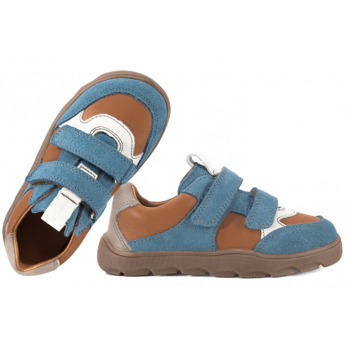 FRODDO G3130264-2 BAREFOOT PÓŁBUTY DZIECIĘCE SPORTOWE SKÓRA RZEPY