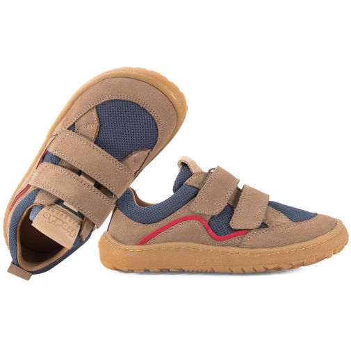 FRODDO G3130260-17 BAREFOOT PÓŁBUTY DZIECIĘCE SPORTOWE SKÓRA beige