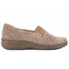 AXEL 1727 COMFORT PÓŁBUTY DAMSKIE MOKASYNY TĘGOŚĆ H beż pyton