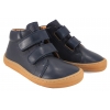 FRODDO G2130342-9 BAREFOOT TRZEWIKI DZIECIĘCE PÓŁBUTY SKÓRA granatowe