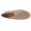 AXEL 1907 COMFORT AŻUROWE PÓŁBUTY DAMSKIE MOKASYNY ESPADRYLE TĘGOŚĆ H beż pyton