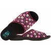 ADANEX 30314 TEKSTYLNE DOMOWE DAMSKIE KAPCIE PAPCIE KLAPKI BIO PU kwiaty