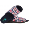 ADANEX 30179 TEKSTYLNE DOMOWE DAMSKIE KAPCIE PAPCIE KLAPKI BIO PU kwiaty