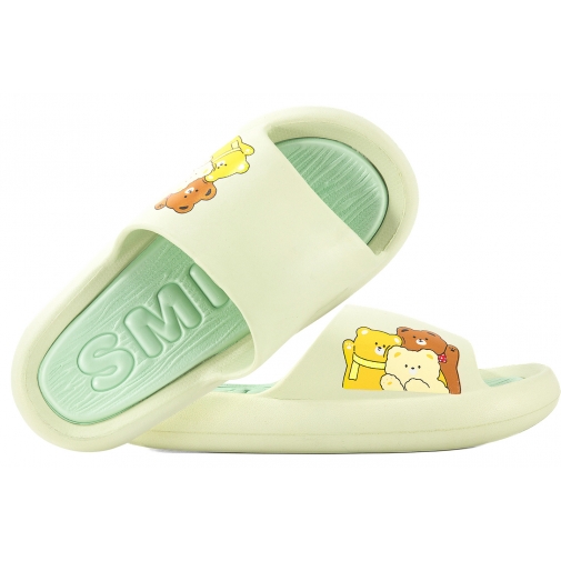 SUPERUN F402 KLAPKI DAMSKIE MŁODZIEŻOWE BASENOWE PRYSZNICOWE Z PIANKI PU