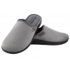 INBLU DG-82U TEKSTYLNE DOMOWE MĘSKIE KAPCIE PAPCIE KLAPKI PU szare