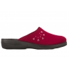 INBLU CU-9H TEKSTYLNE DOMOWE DAMSKIE KAPCIE PAPCIE KLAPKI PU bordowe