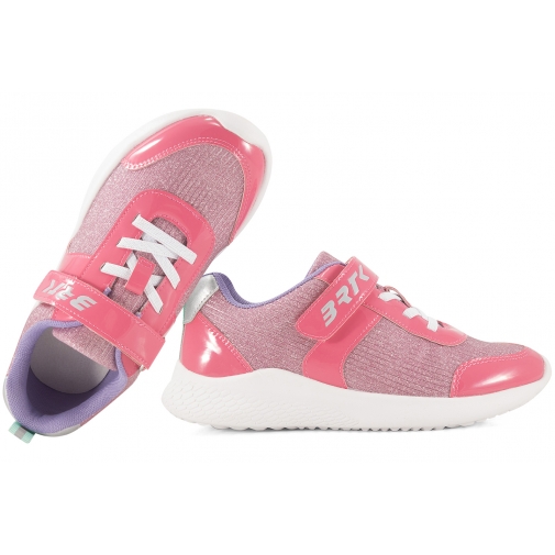 BARTEK 8700515 BUTY SPORTOWE SNEAKERSY DZIEWCZĘCE PÓŁBUTY PU RZEP