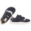 FRODDO G3130264 BAREFOOT PÓŁBUTY DZIECIĘCE SPORTOWE SKÓRA RZEPY granatowe