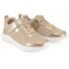 BARTEK 8700518 BUTY SPORTOWE DZIEWCZĘCE SNEAKERSY PU RZEP złote