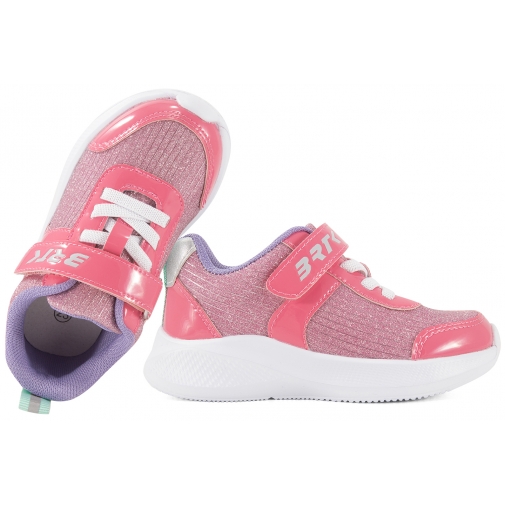 BARTEK 8700515 BUTY SPORTOWE SNEAKERSY DZIEWCZĘCE PÓŁBUTY PU RZEP