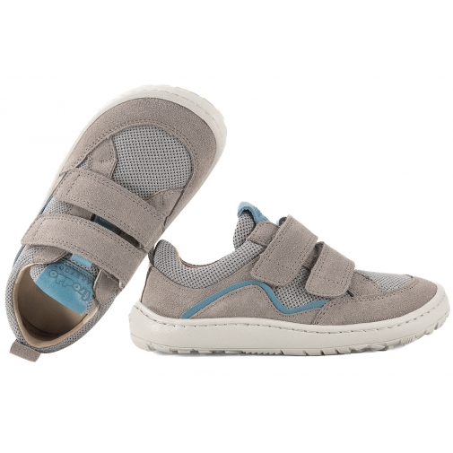 FRODDO G3130260-4 BAREFOOT PÓŁBUTY DZIECIĘCE SPORTOWE SKÓRA szare