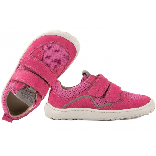 FRODDO G3130260-10 BAREFOOT PÓŁBUTY DZIEWCZĘCE SPORTOWE SKÓRA fuxia