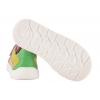 FRODDO G3130264-10 BAREFOOT PÓŁBUTY DZIEWCZĘCE SPORTOWE SKÓRA RZEPY lime