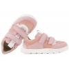 FRODDO G3130264-7 BAREFOOT PÓŁBUTY DZIEWCZĘCE SPORTOWE SKÓRA RZEPY pink