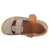 FRODDO G3150266-4 BAREFOOT SANDAŁY DZIECIĘCE PÓŁBUTY WYCIĘTE SKÓRZANE szare