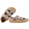FRODDO G3150266-4 BAREFOOT SANDAŁY DZIECIĘCE PÓŁBUTY WYCIĘTE SKÓRZANE szare