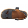 FRODDO G3150266 BAREFOOT SANDAŁY DZIECIĘCE PÓŁBUTY WYCIĘTE SKÓRZANE granat