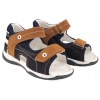 BARTEK 8440866 SANDAŁKI DZIECIĘCE CHŁOPIĘCE SANDAŁY SKÓRZANE granatowe