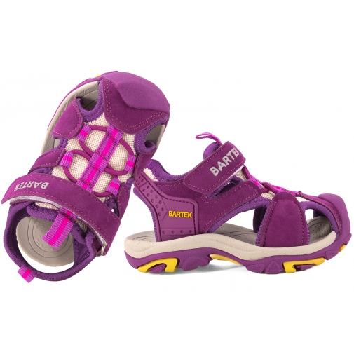 BARTEK 11042504 SANDAŁY DZIEWCZĘCE SPORTOWE PEŁNE NOSKI SANDAŁKI