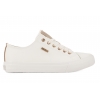 BIG STAR RR274748 PÓŁTRAMPKI DAMSKIE TENISÓWKI PÓŁBUTY EKO białe