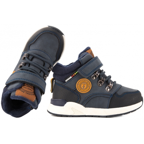 AMERICAN CLUB XD108 TRZEWIKI OCIEPLANE CHŁOPIĘCE KOZACZKI ZIMOWE