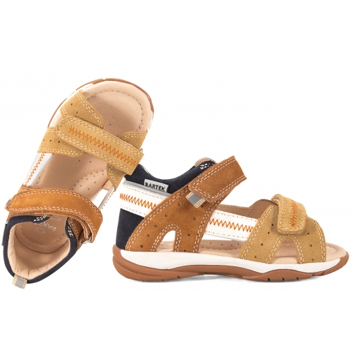 BARTEK 8440968 SANDAŁKI DZIECIĘCE CHŁOPIĘCE SANDAŁY SKÓRZANE