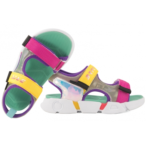 BARTEK 16043202 SANDAŁKI DZIEWCZĘCE SPORTOWE SANDAŁY NA PIANCE PU