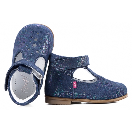 EMEL E2385-9 BALERINKI DZIEWCZĘCE obcas THOMASA