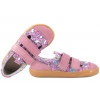 MAZUREK SLIPPER ROSE BAREFOOT SKÓRZANO-TEKSTYLNE PÓŁBUTY KAPCIE